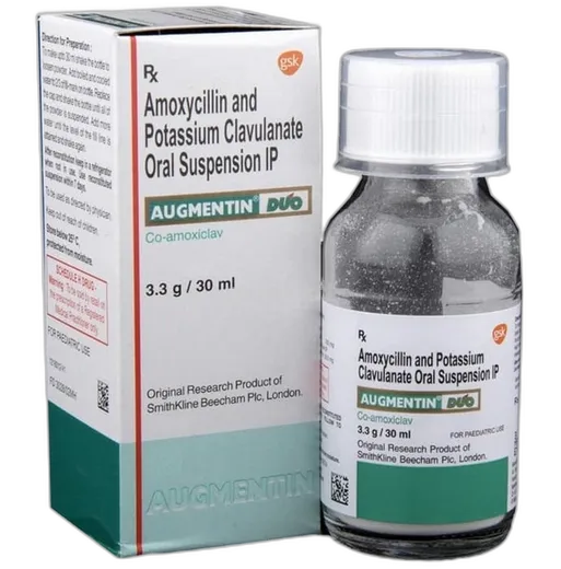 augmentin duo dry syrup 30 ml